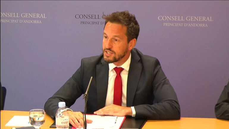 El president del grup Mixt i conseller del PS, Pere López