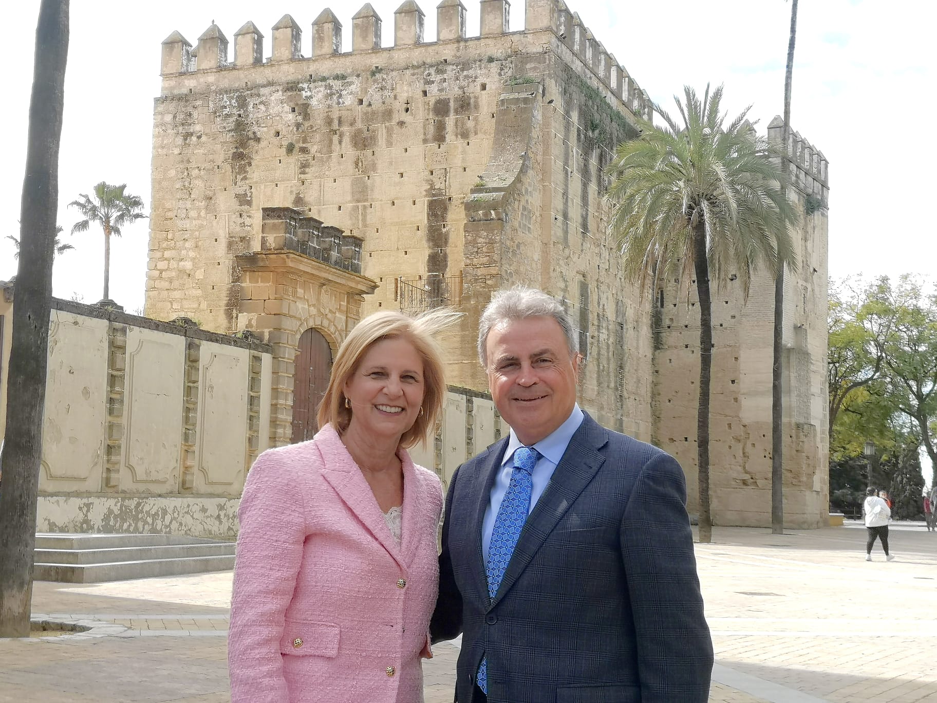 María José García Pelayo y Antonio Real