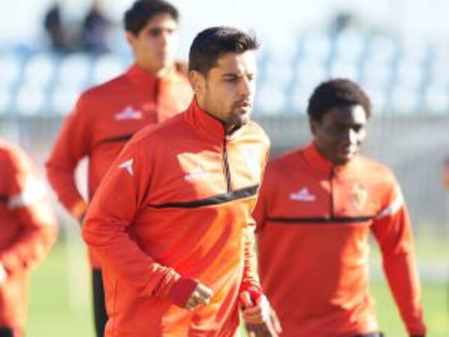 La plantilla sigue preparando el partido del domingo con el Alcorcón