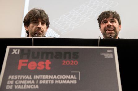 Director Adjunto de Audiovisuales del IVC, Jose Luis Moreno y el director del Festival, Samuel Sebastián