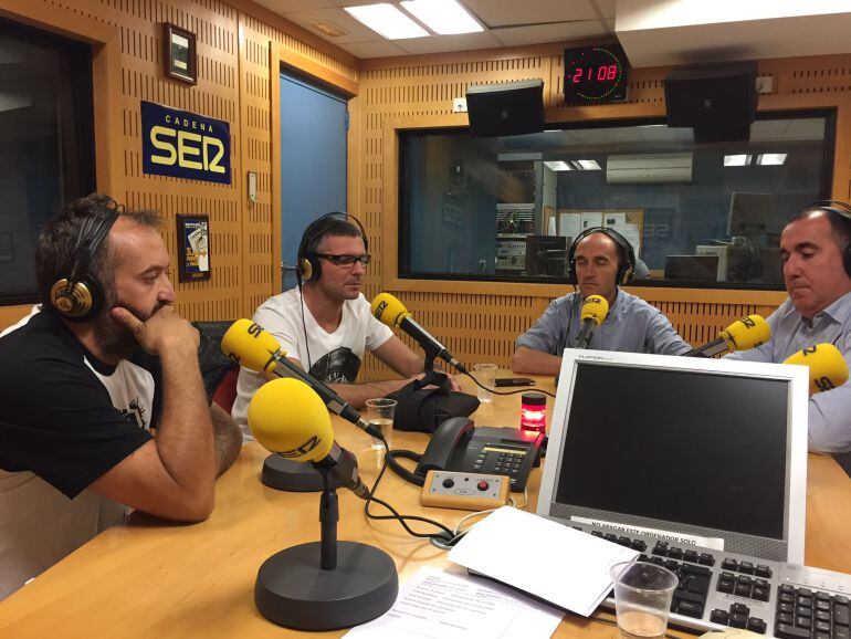 Ángel Gago, Iván Romero, Fran Quintana y Álvaro Illescas en SERxCuatro