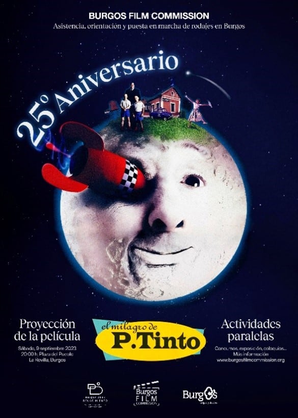 Cartel de la celebración del 25 aniversario de &#039;El milagro de P. Tinto&#039;