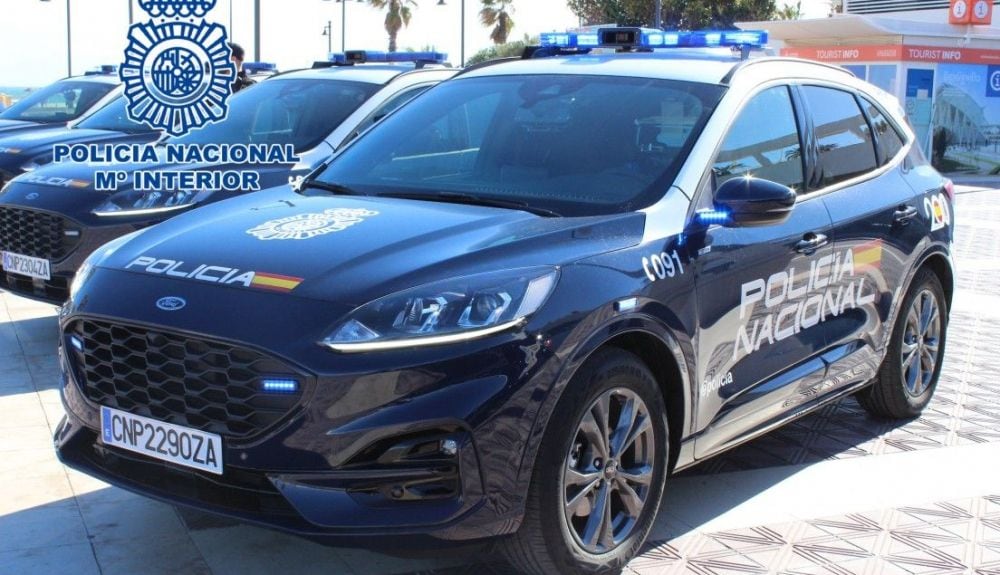 Vehículo de la Policía Nacional