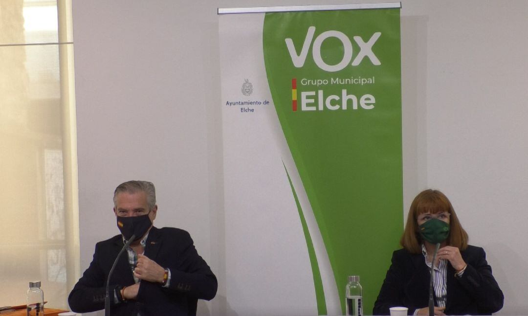 Portavoces Vox Elche