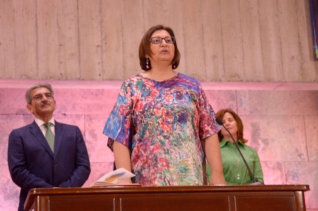 La consejera de Educación, María José Guerra Palmero, en una foto de archivo