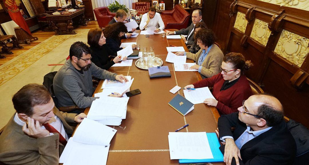 Reunión de la Junta de Gobierno municipal