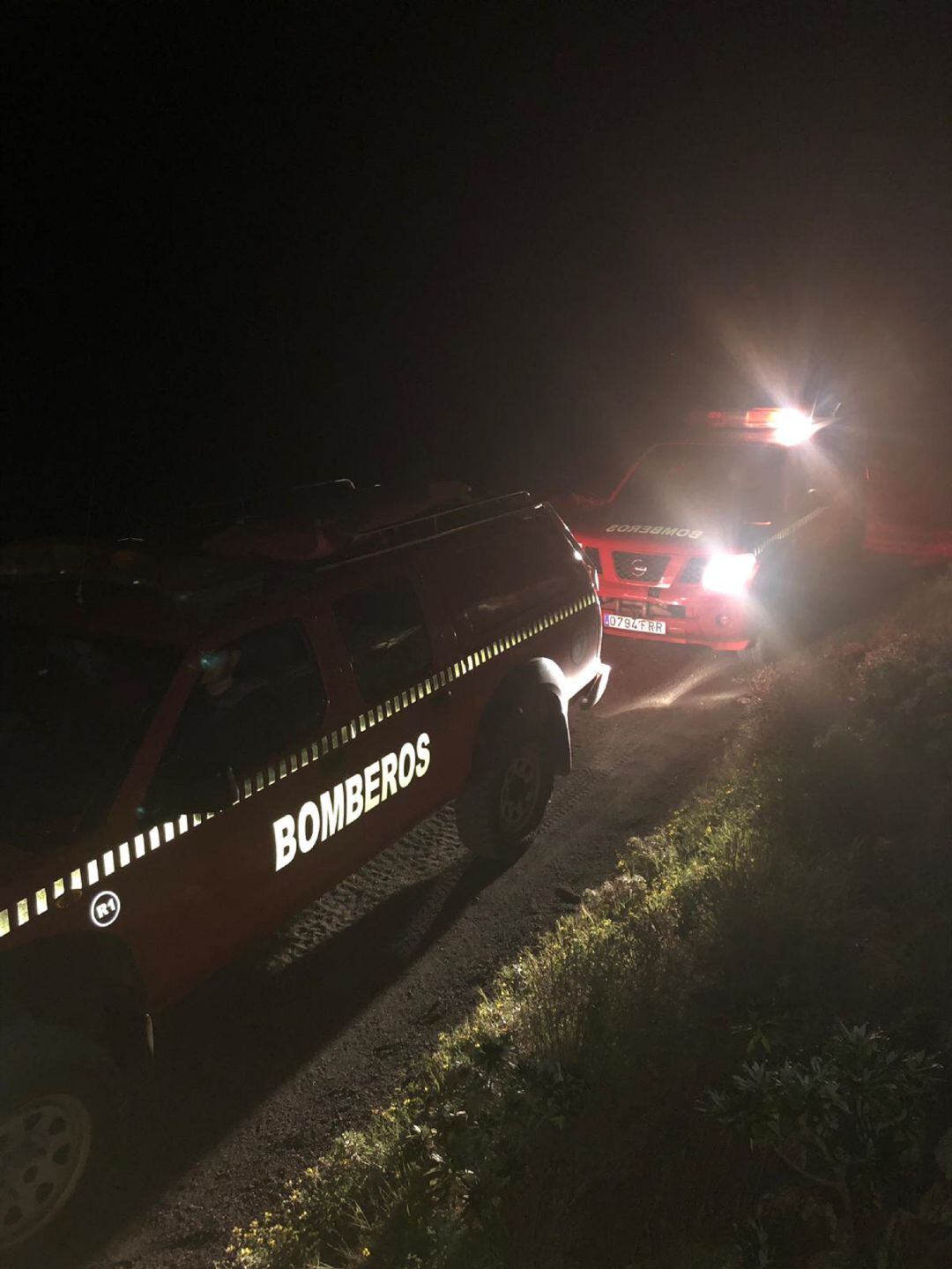 Equipos de rescate de los bomberos de Lanzarote.