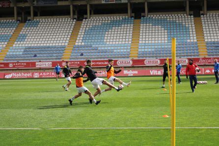 La Cultural realizó el último entrenamiento en su estadio