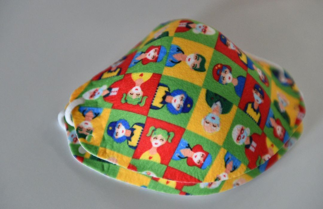 Archivo - Mascarillas por el Día de La Rioja