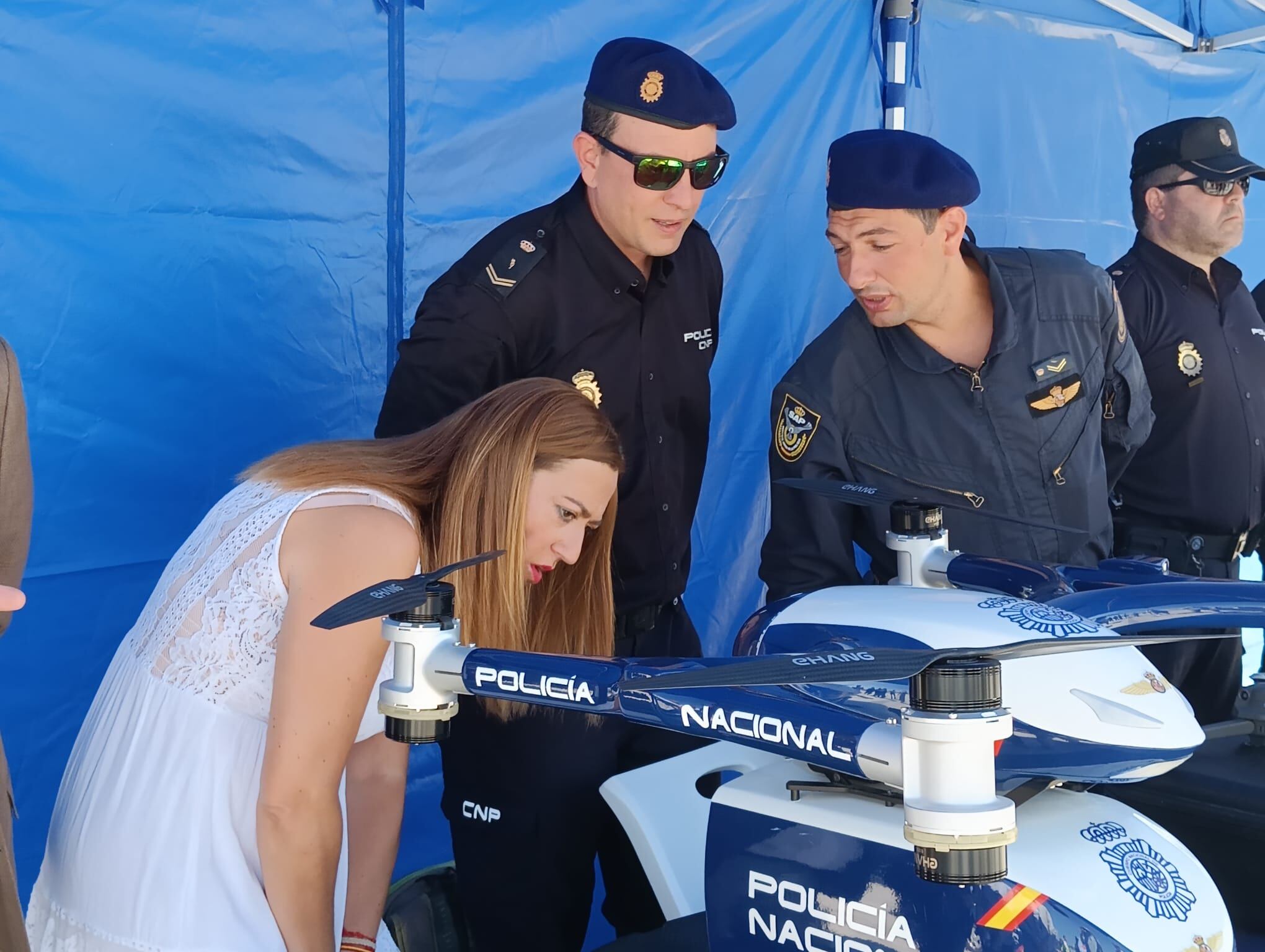 Drones de la Policía Local cumplen su función desde el aire