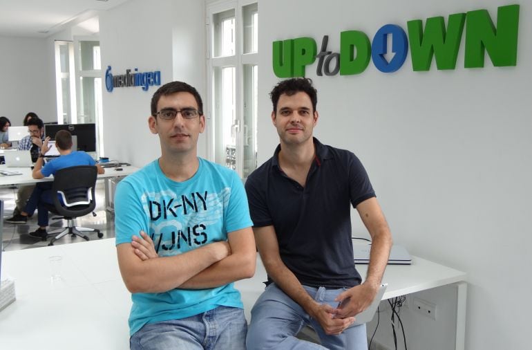 Luis Hernández y Pepe Domínguez, los fundadores de Uptodown