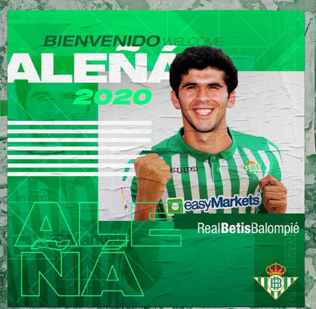 Carles Aleñá jugará en el Betis hasta final de temporada.