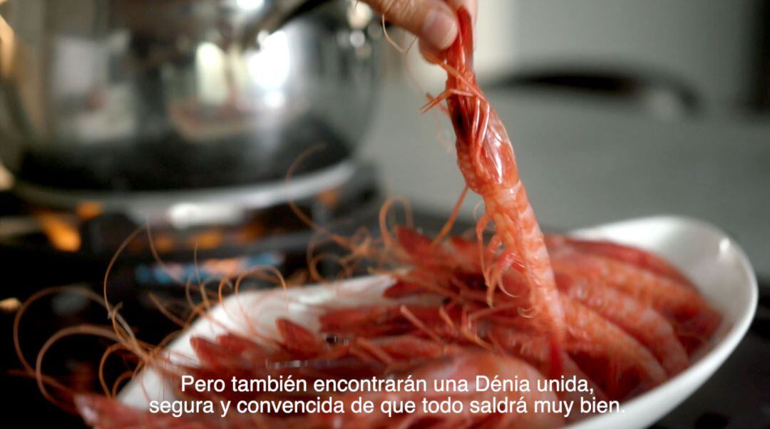 Momento del vídeo promocional.