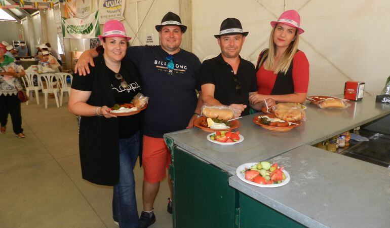 Fiestas Santa María del Águila con los &#039;Huevos con chorizo&#039;.