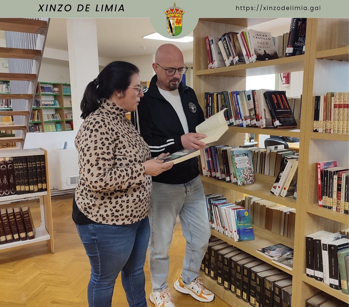 El concelleiro Ricardo Sieiro afirma que han preparado una lista de libros muy atractiva/ Concello de Xinzo de Limia