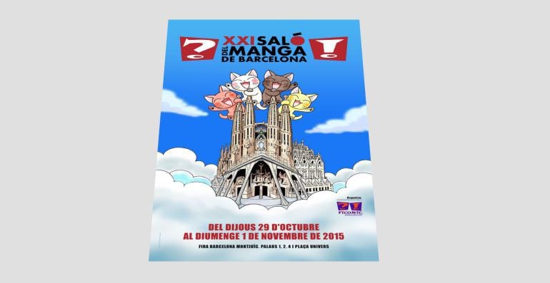 El cartell de l'edició d'enguany del Saló del Manga de Barcelona