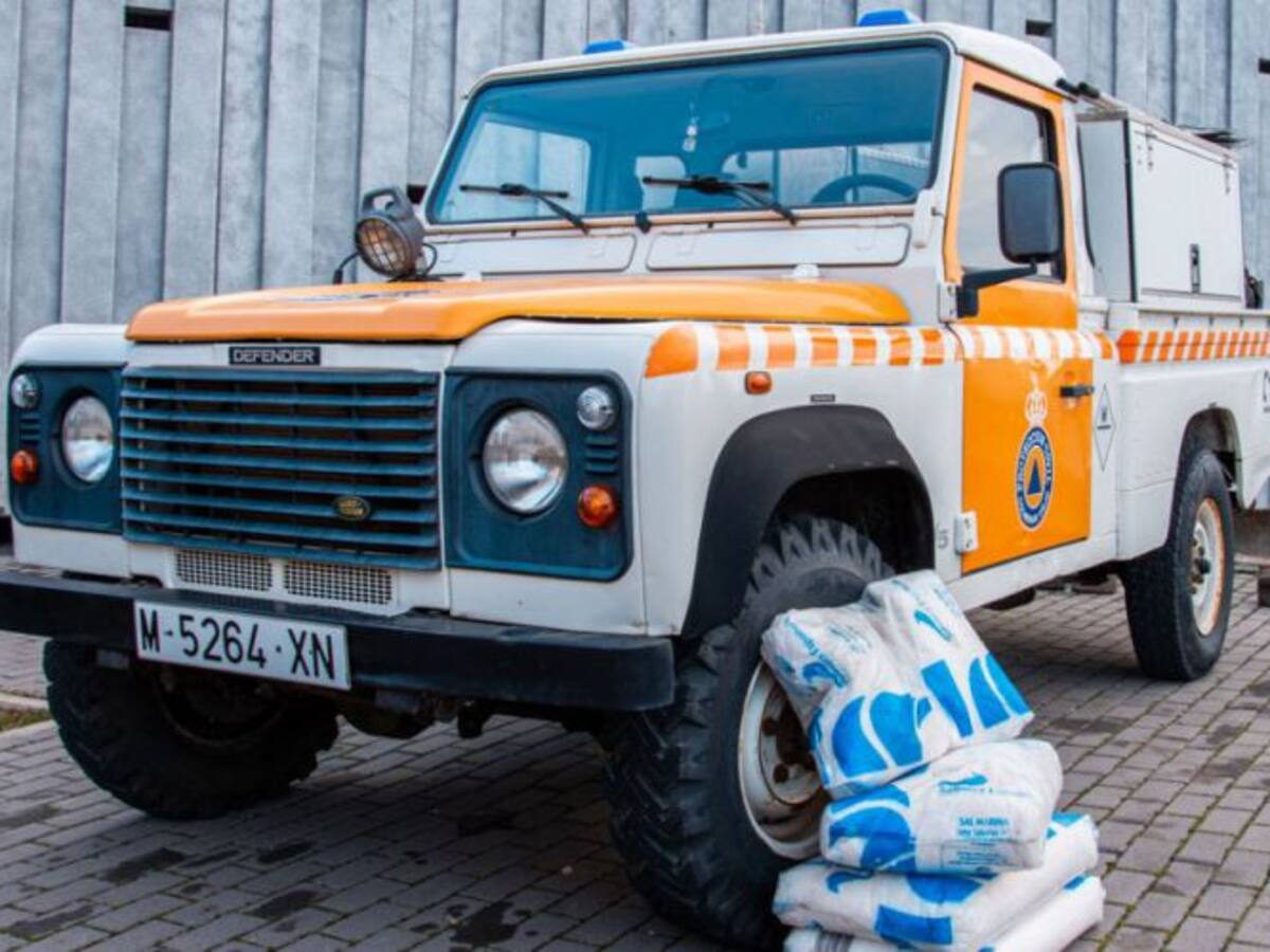 Colmenar se blinda ante posibles nevadas con 55 toneladas de sal