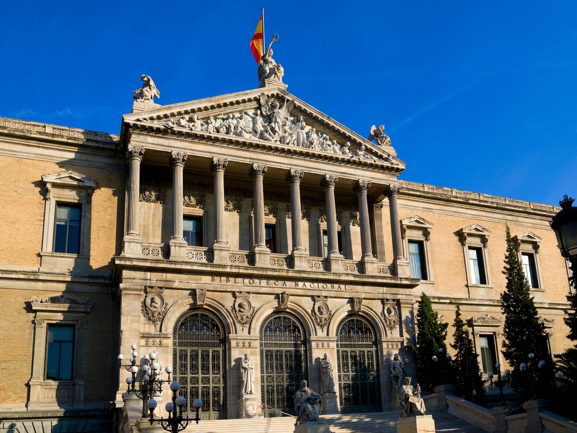 Imagen de archivo de la Biblioteca Nacional de España