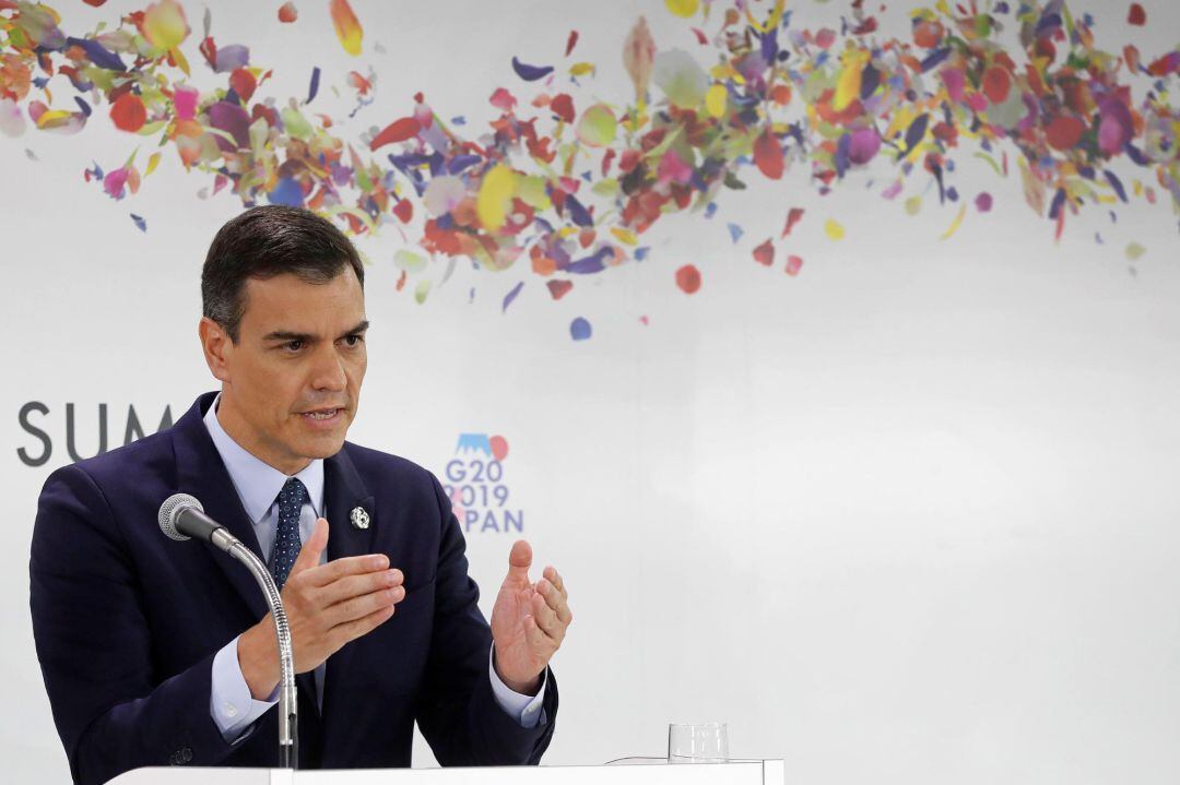 El presidente del Gobierno, Pedro Sánchez, en la cumbre del G20