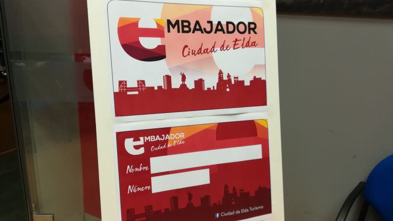 Carnet de embajador de Elda 