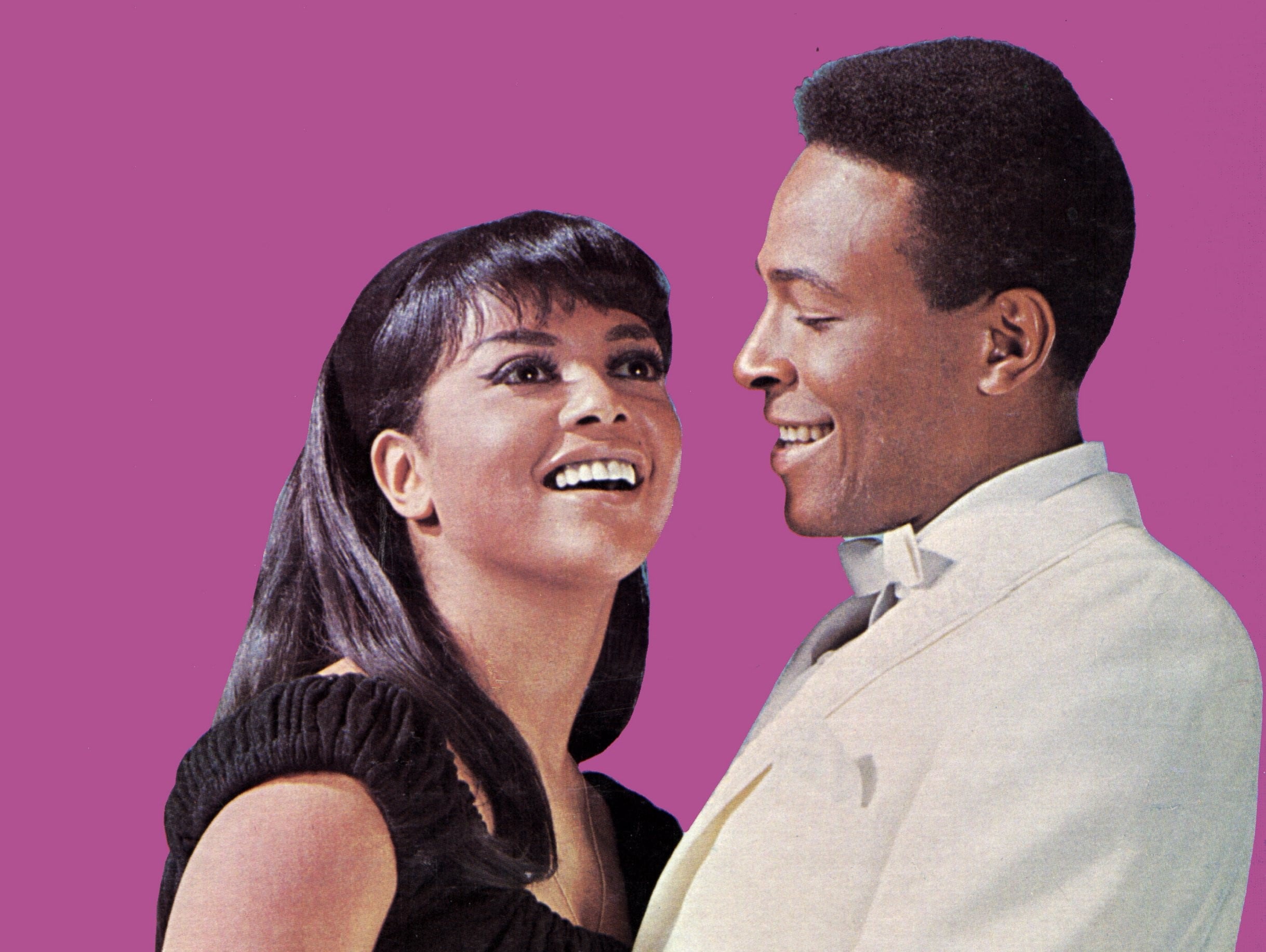 Tammi Terrell junto a Marvin Gaye