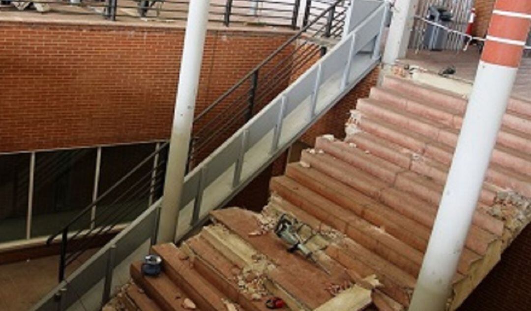 Inicio de las obras en la Ciudad Deportiva