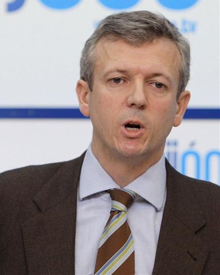 El secretario General del PP de Galicia, Alfonso Rueda, en una imagen de archivo