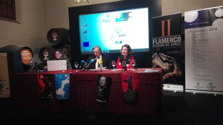 La marca "Flamenco de Jerez" se ha presentado este martes en la bodega de San Ginés