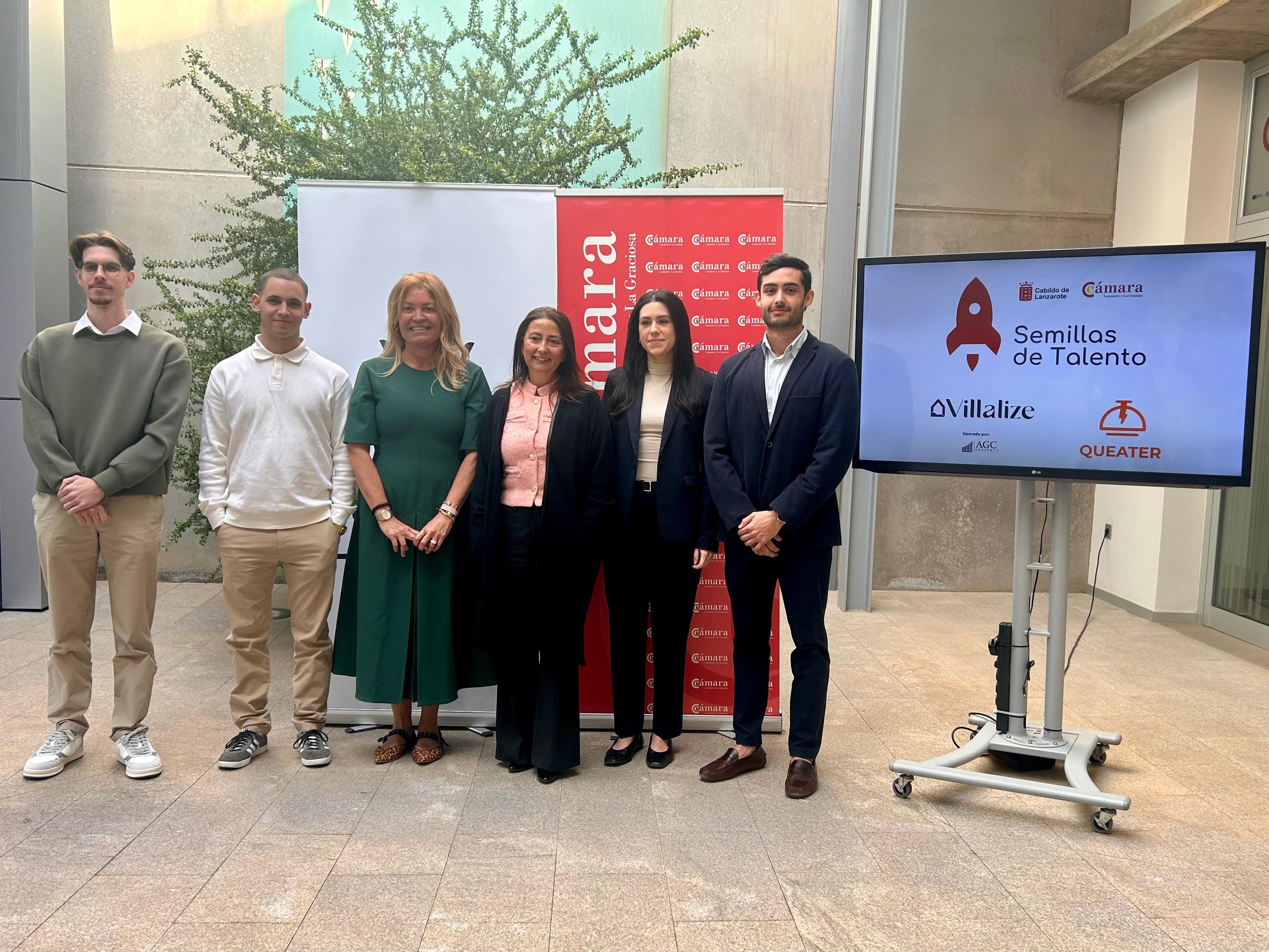 Entrega de galardones de la quinta edición del Programa Semillas de Talento.