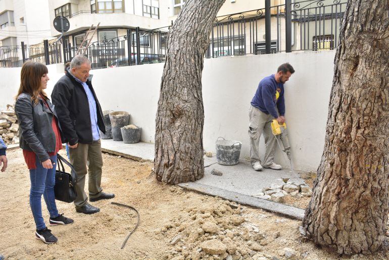 Obras en el Padre Manjón
