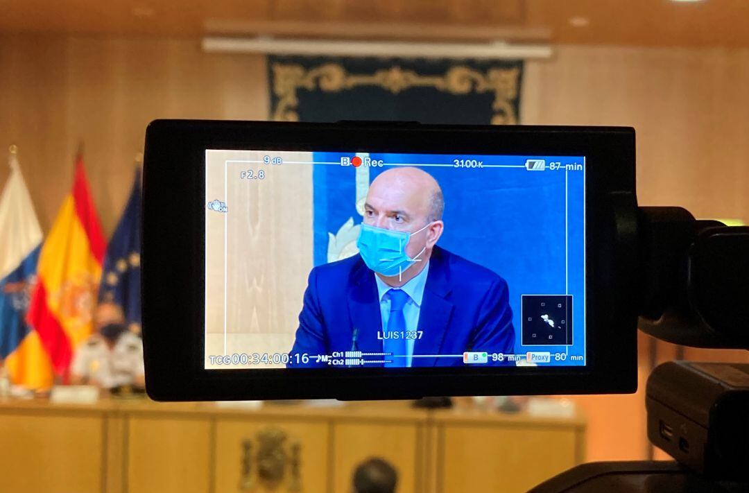 Rueda de prensa de Anselmo Pestana