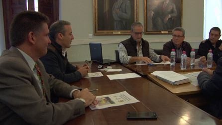 El jefe provincial de tráfico, Juan Diego Ramirez presidió junto al alcalde, Antonio J. Rodríguez la Junta Rectora del PIT que ha afrontado su tercer año consecutivo en Cazorla