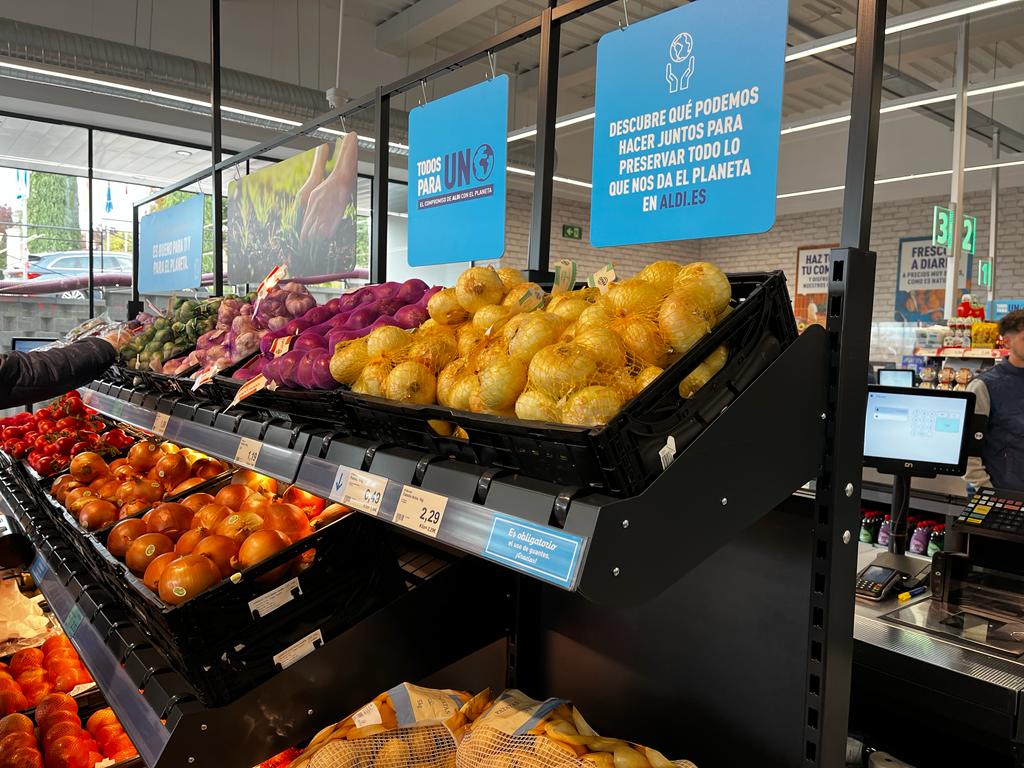 Imagen de archivo de un supermercado en Toledo.