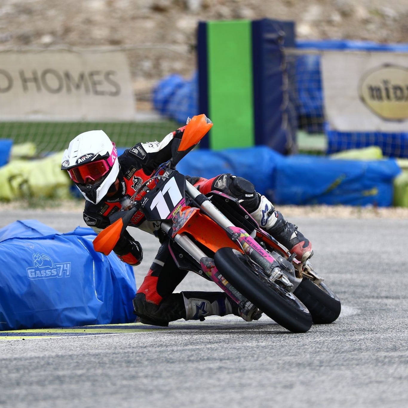 Ángel Soler, subcampeón de España de Supermotard en la categoría SM-Junior y cuarto en SM-PRO