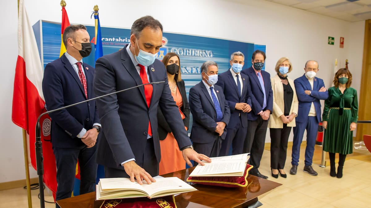 Entrevista a Raúl Pesquera, nuevo consejero de Sanidad de Cantabria