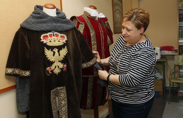 Alguno de los trajes realizados en Aguilar de Campoo