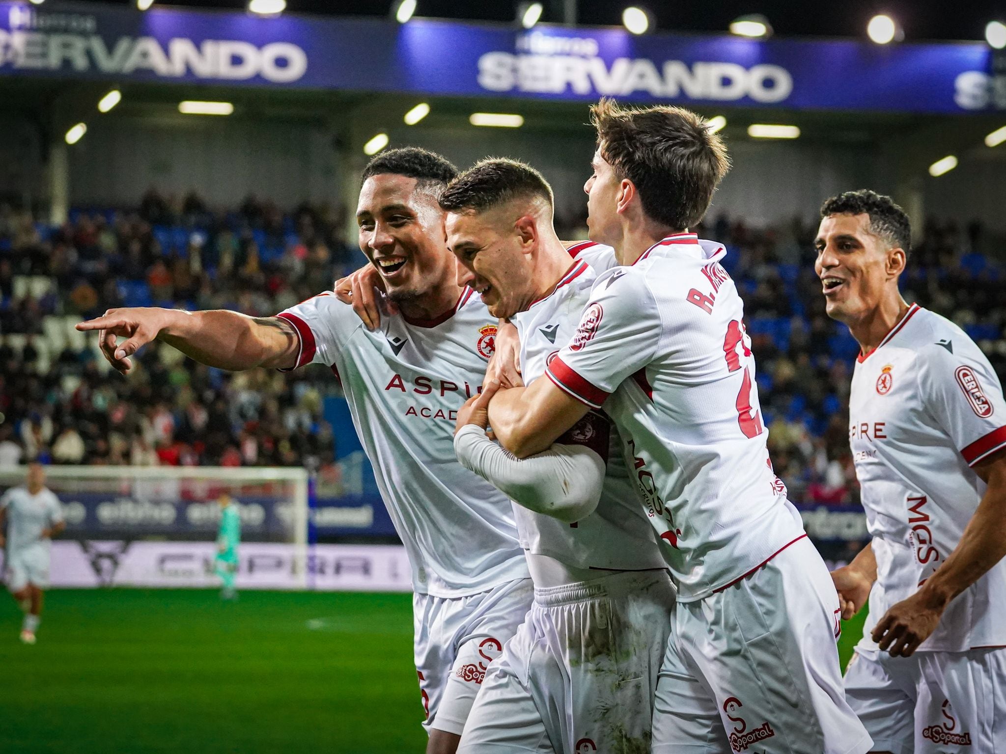 Cinco goles en liga para Manu Justo.