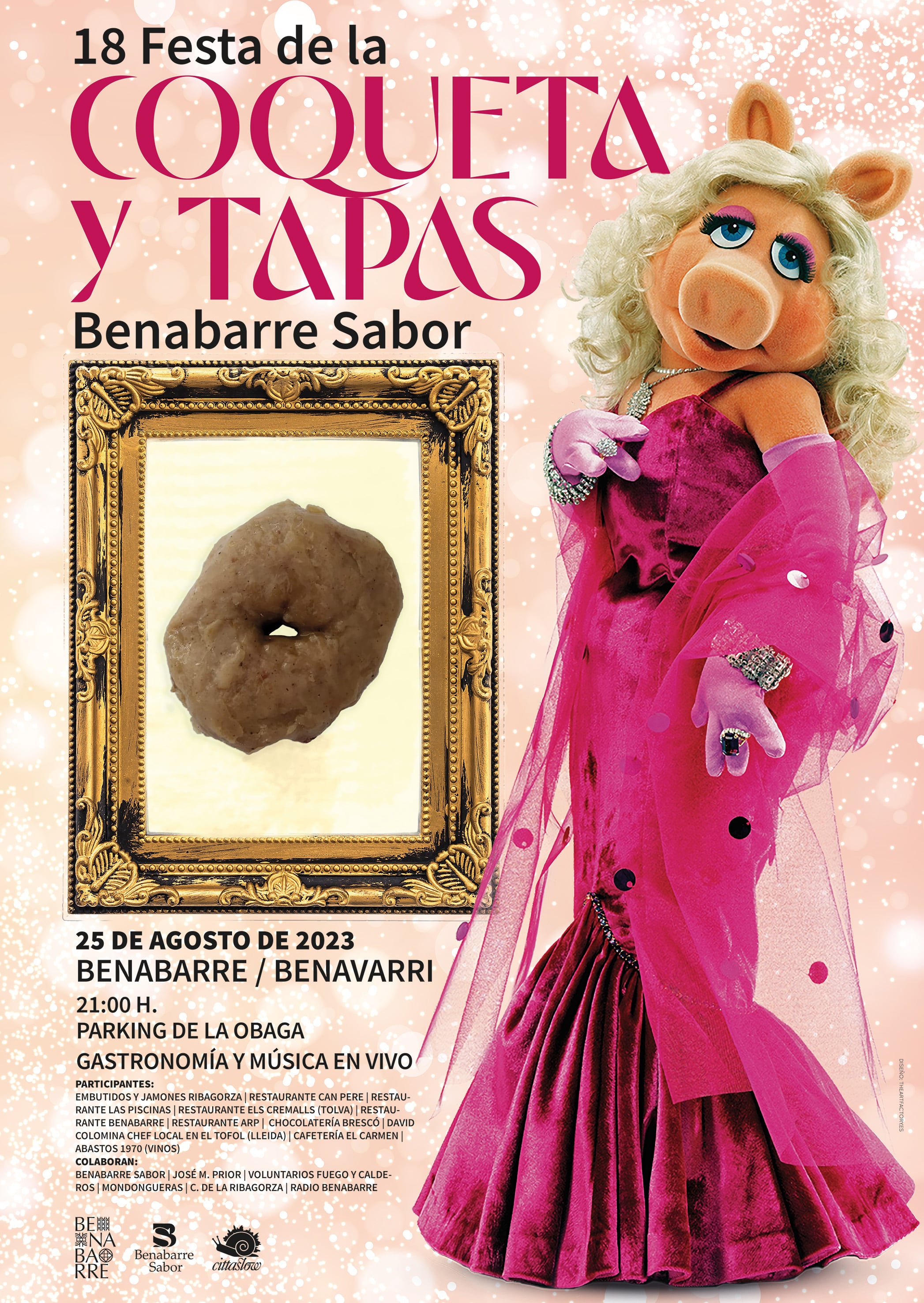 La XVIII Festa de la Coqueta y Tapas Benabarre Sabor regresa con entusiasmo con Producto, Cocina y Música ea los pies del Castillo Condes de Ribagorza