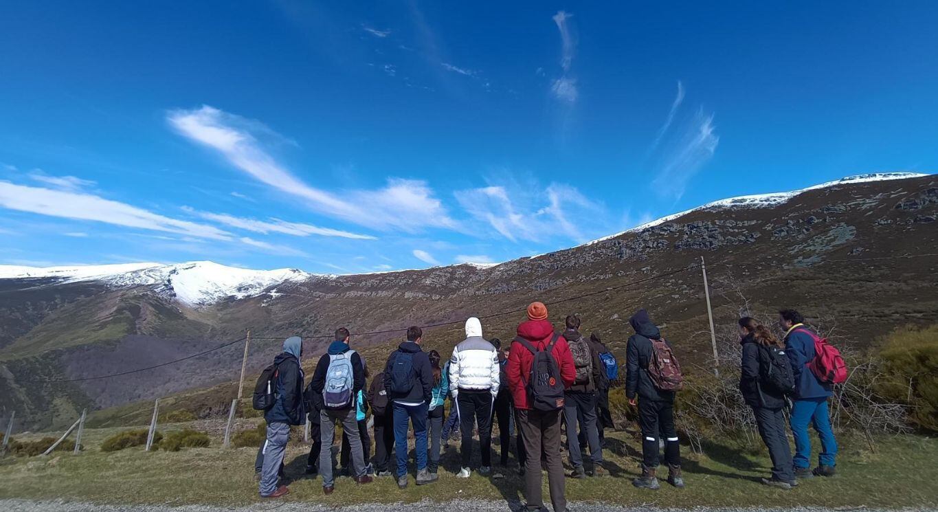 Estudiantes de Ingeniería Forestal aprenden con Reactiva Brañosera