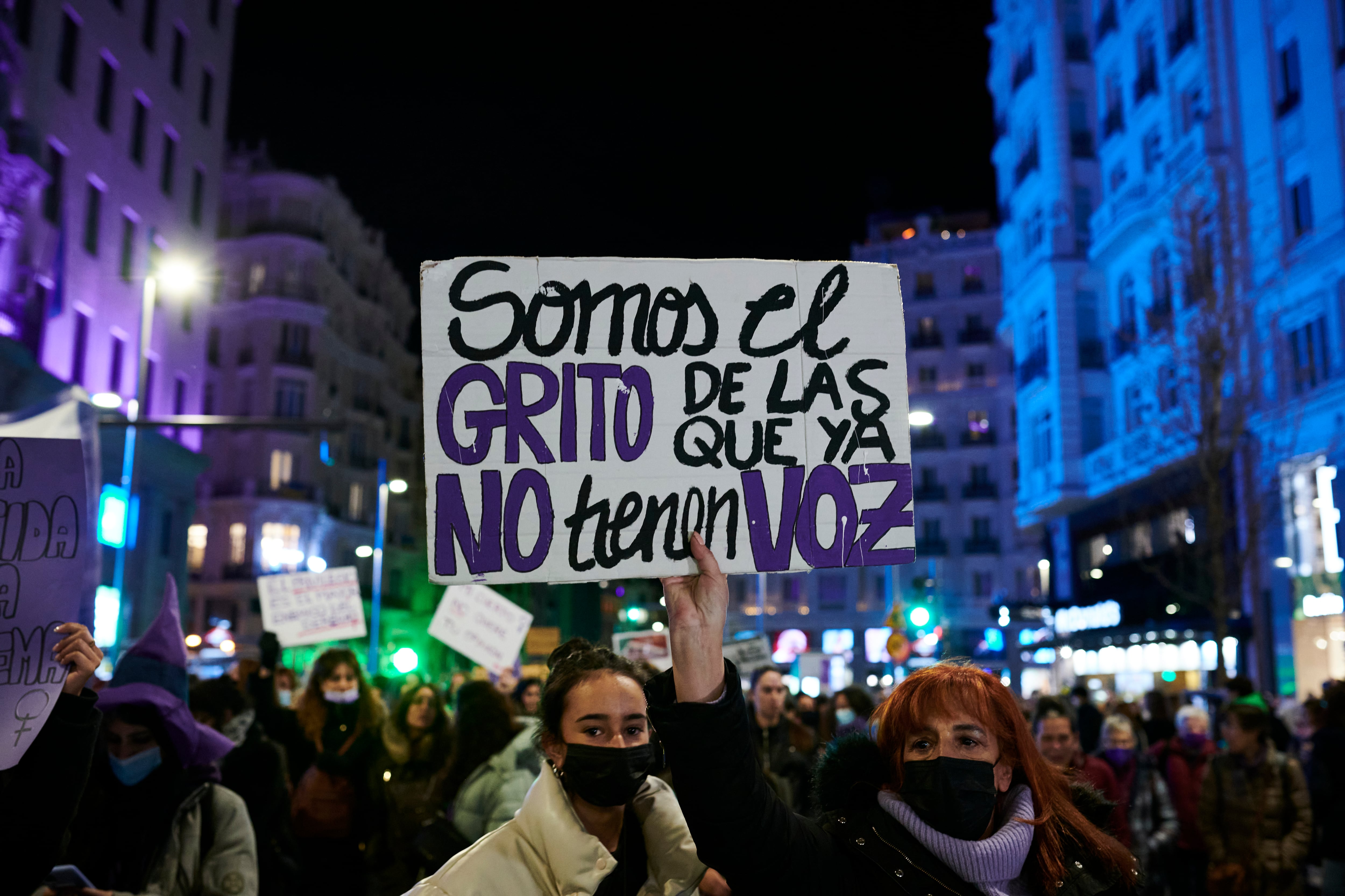 Manifestación feminista del 8 de marzo de 2023.