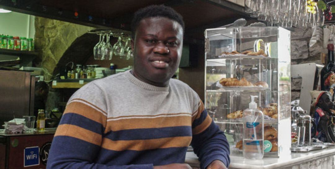 Soly Malamine regenta Abarka Catering, un restaurante de comida africana y durante estos meses, solidaria