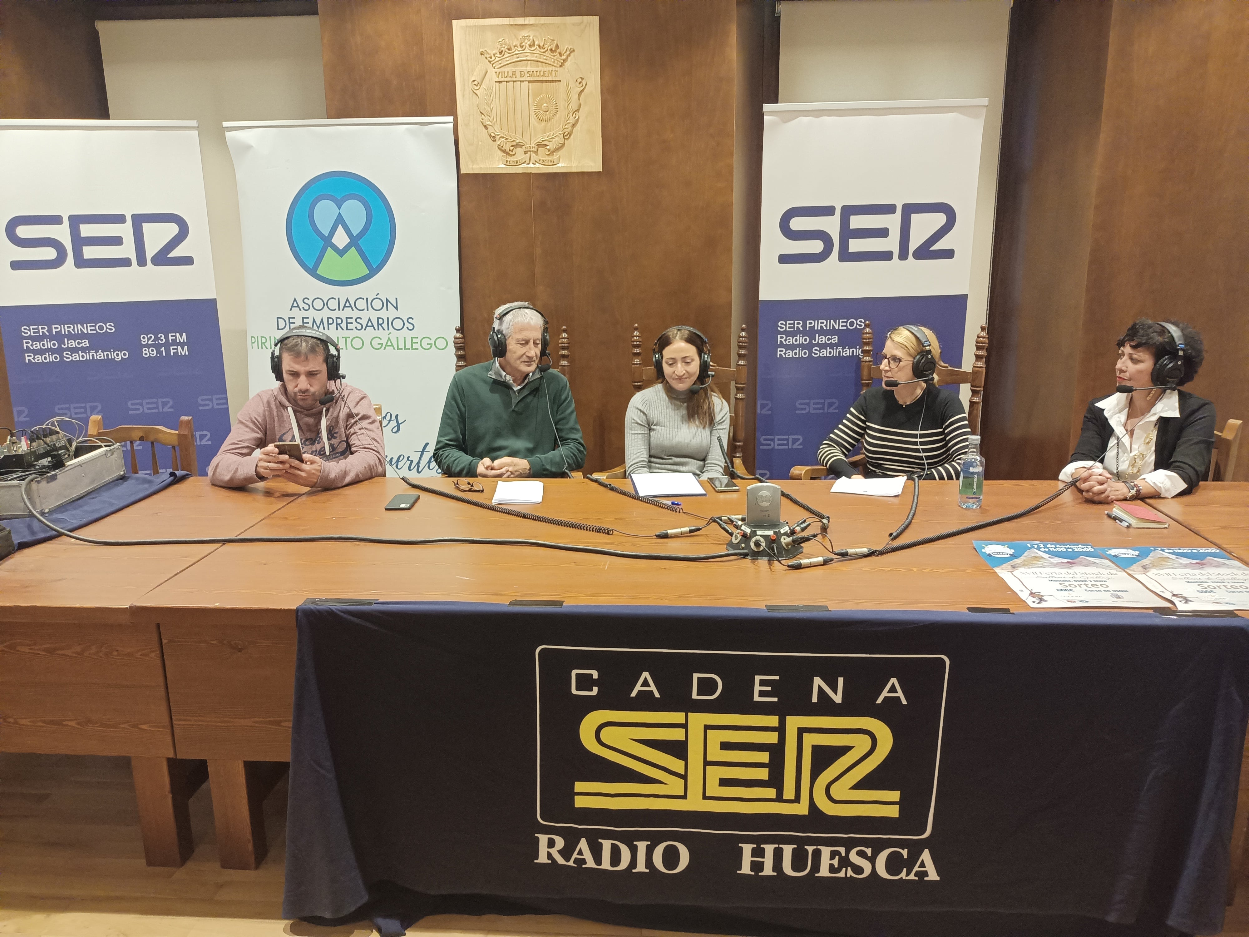 SER Pirineos emitía este miércoles su programa Hoy por Hoy desde Sallent de Gállego