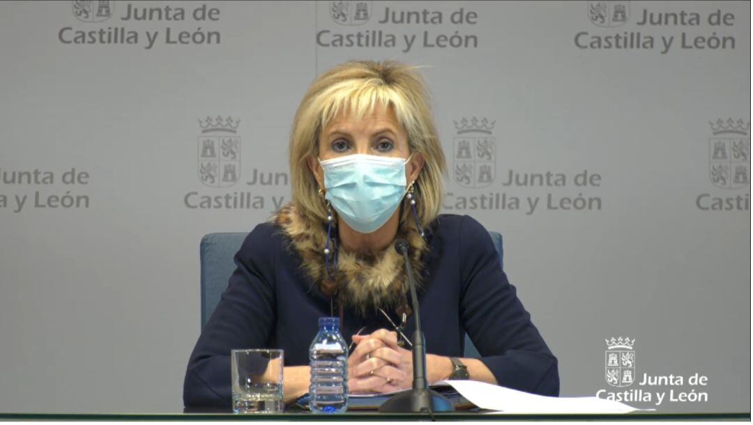 Verónica CAsado, consejera de Sanidad de Castilla y León en una imagen de archivo