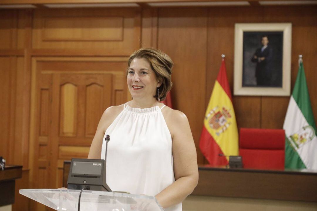 La delegada de Servicios Sociales del Ayuntamiento de Córdoba, Eva Contador (PP)