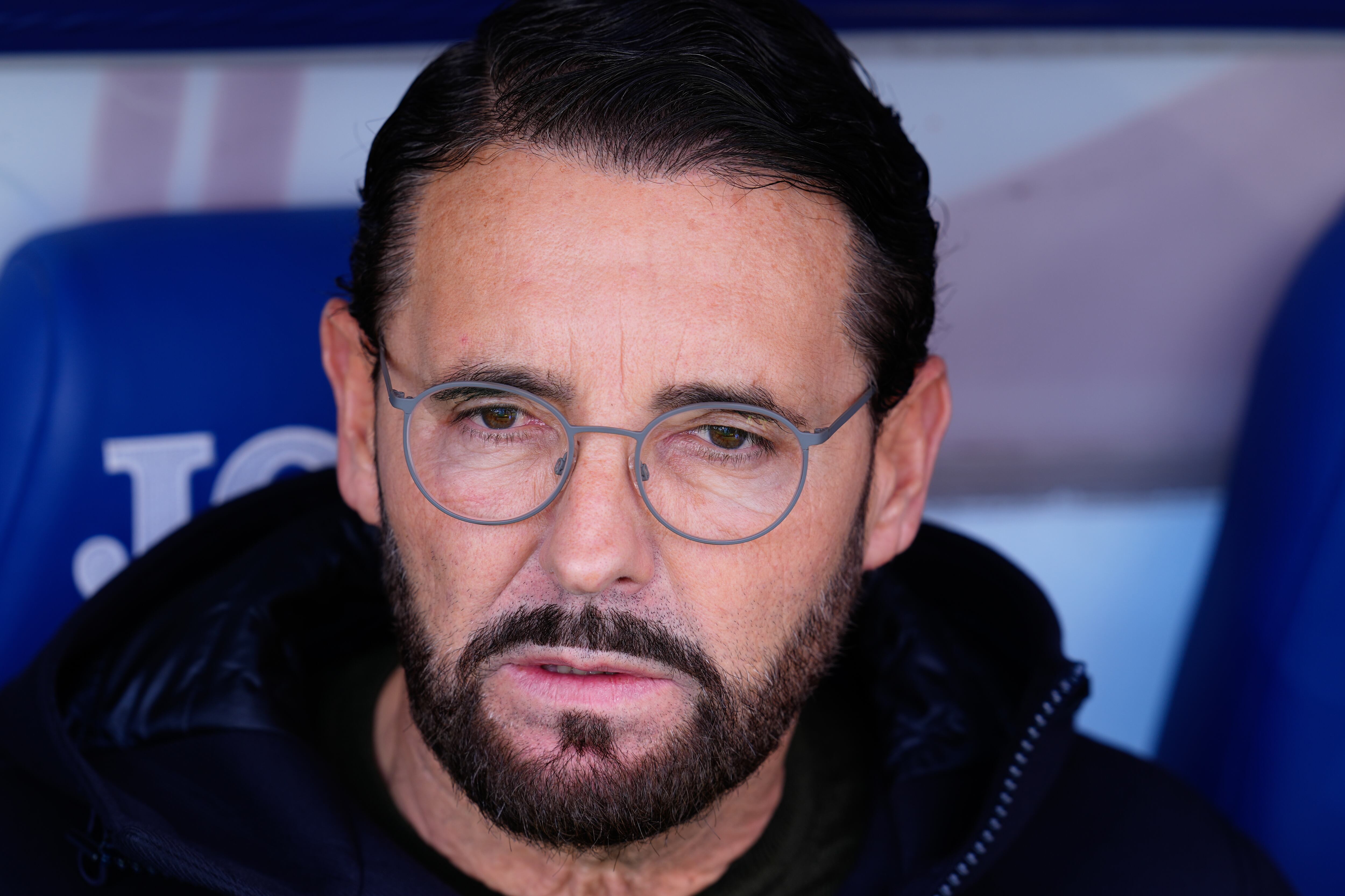 José Bordalás durante el partido frente al Valencia en liga