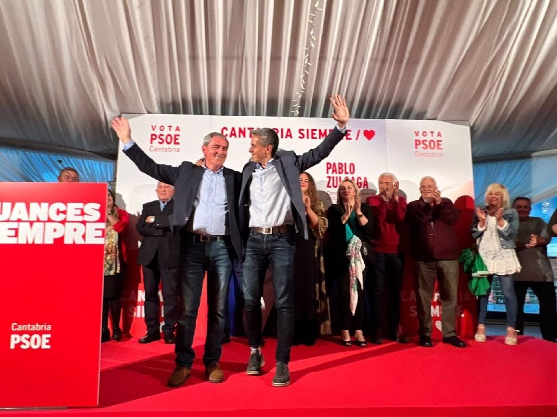 Presentación de la candidatura del PSOE en Suances. PSOE