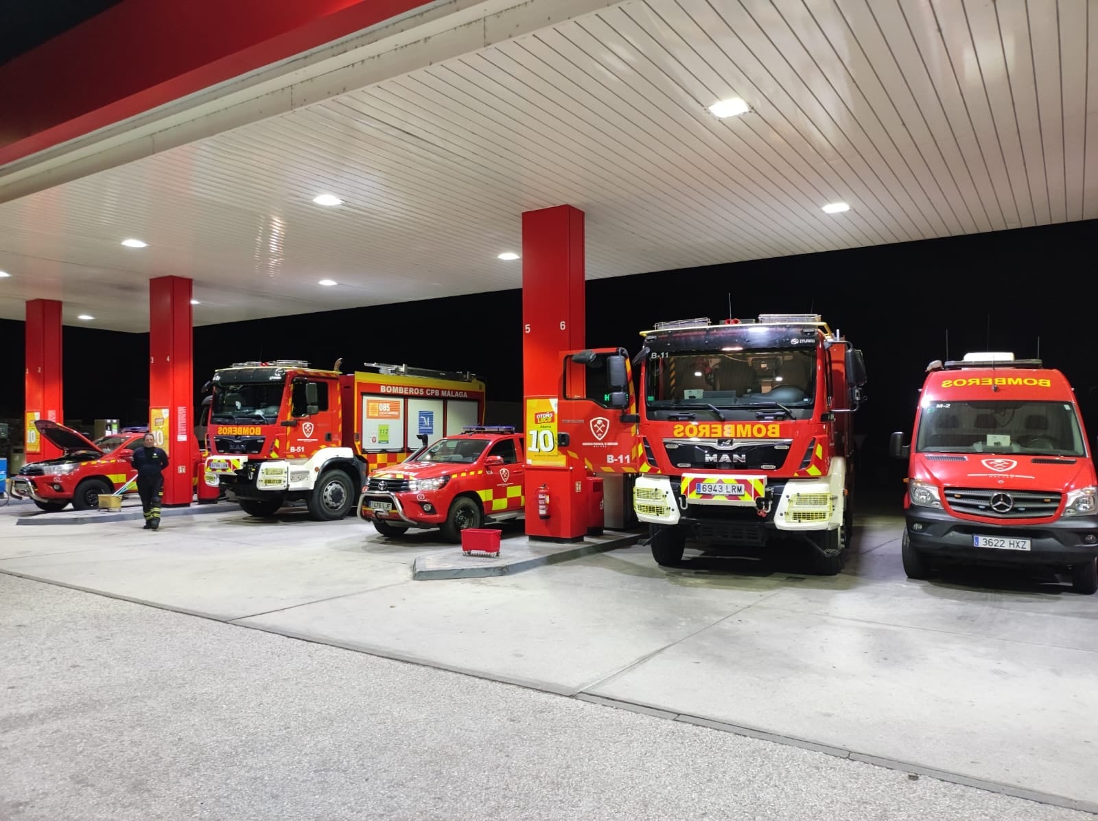 Bomberos de Málaga