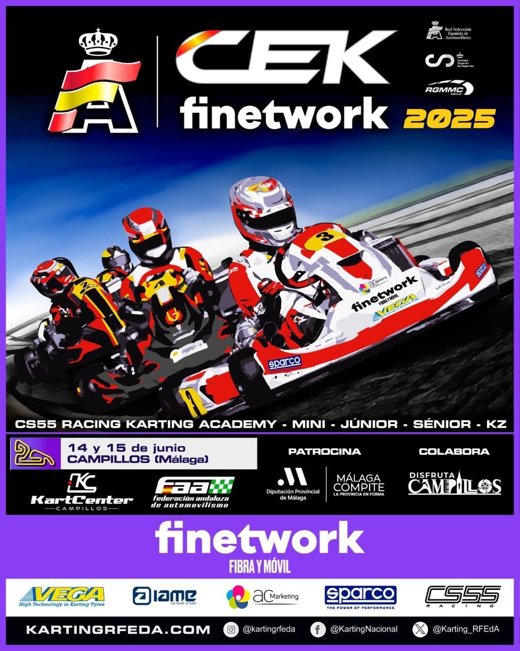 El Campeonato de España de karting se disputará en Campillos