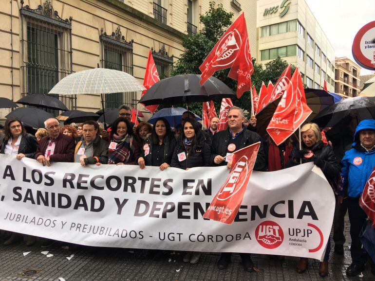 Los pensionistas se movilizan en Ronda de los Tejares