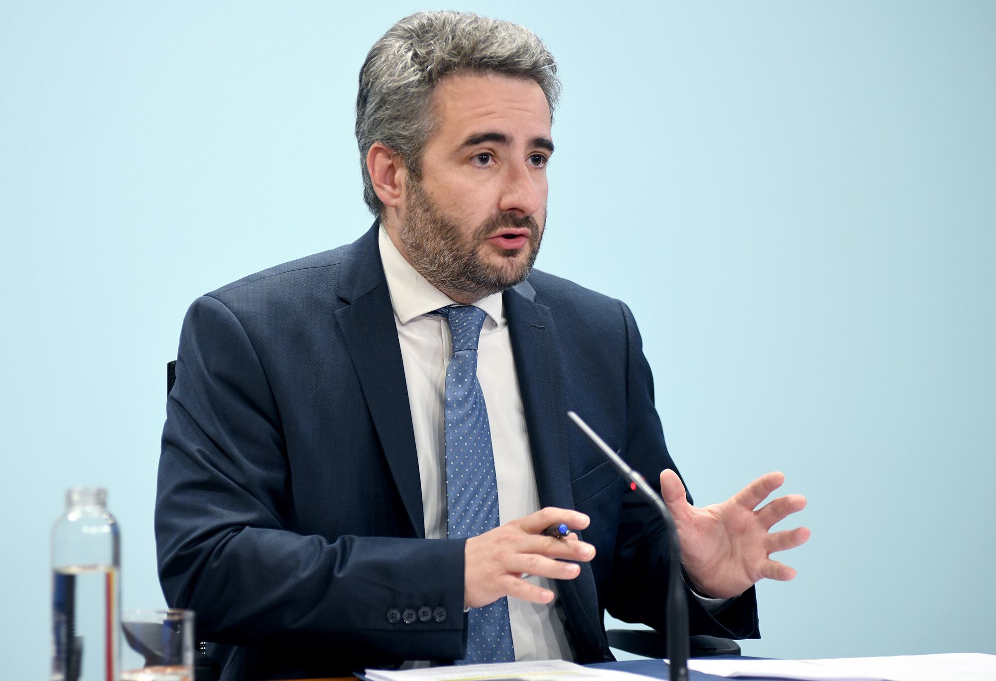 El ministre de Finances, Eric jover.